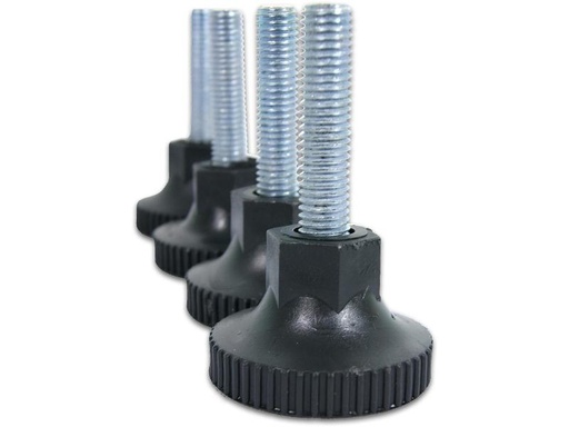 [90020061 230302] Wirewin Rack Zubehör 4 x Cab Feet Standfuss