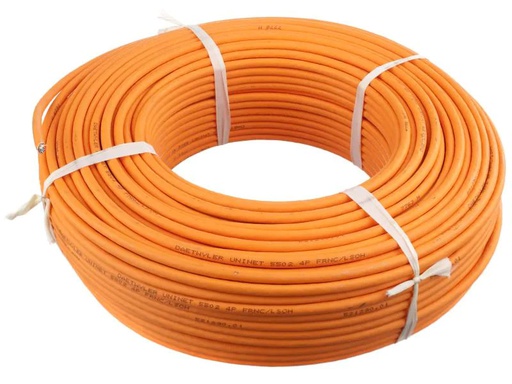 [90162714 1100121] Dätwyler IT Infra Verlegekabel CU 7702 4P Cat 7A, S/FTP, 100 m, Orange