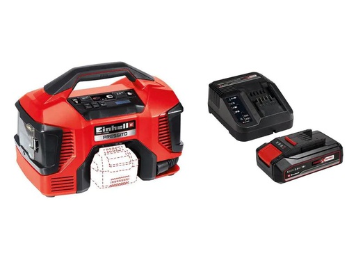 [90163091 1161435] Einhell Akku-Kompressor Hybrid Pressito Kit