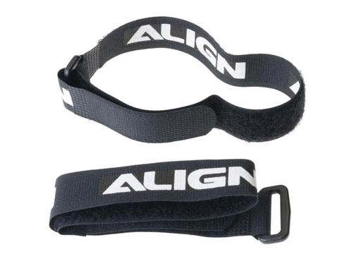 [90020127 291864] ALIGN Schlaufenband 20 x 340 mm Schwarz, 2 Stück