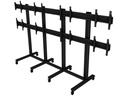 Multibrackets TV-Trolley 8-Screens 1794 Schwarz