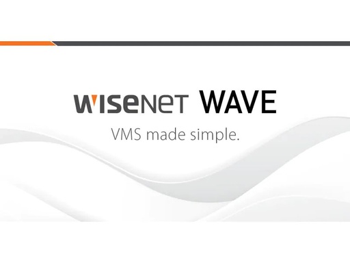 [90163748 864226] Hanwha Vision Kanal Lizenz WAVE-PRO-01 1 Kanal