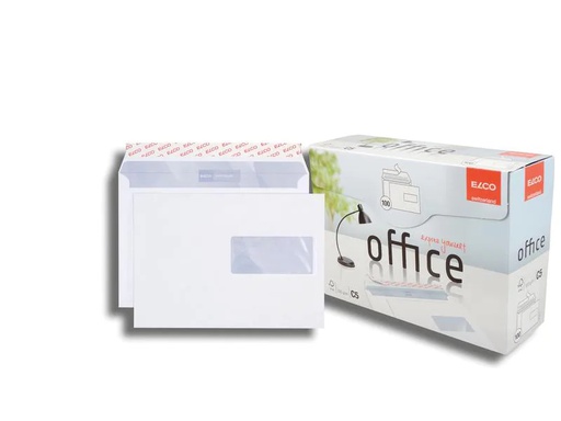 [90020207 1132471] ELCO Couvert Office Box C5 mit Fenster rechts, 100 Stück