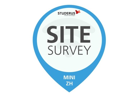 [90163978 1009562] Zyxel Studerus WLAN Site Survey Small ZH bis 2500m2, Ktn. ZH