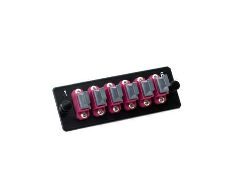 [90165566 840765] Lightwin Frontplatte MTPC 6MTP OM4 magenta