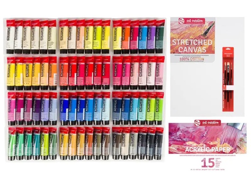 [90165619 1186813] Amsterdam Acrylfarbe Geschenkset 20 ml, Mehrfarbig