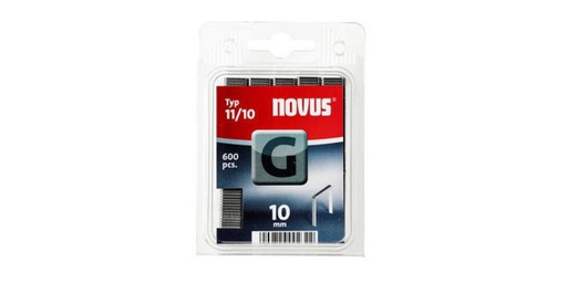 [90020383 299408] Novus Feindrahtklammer G 11/10 600 Stück