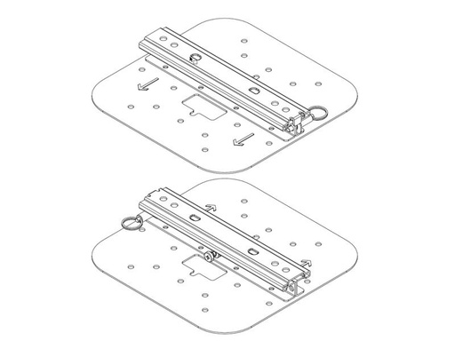 [90166322 1019056] Alcatel-Lucent Deckenhalterung OmniAccess AP-MNT-MP10-E 10 Stück