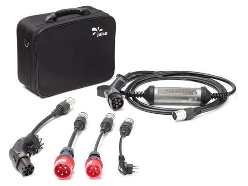 [90166477 982114] Juice Technology Mobile Wallbox JUICE BOOSTER 2 Swiss EV Set