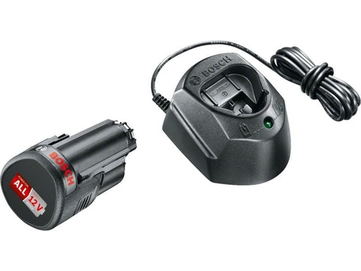 [90020477 935415] Bosch Akku und Ladegerät Starter Set 12 V