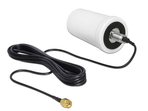 [90020494 780879] Delock WLAN-Antenne RP-SMA, Dualband RP-SMA 0 dBi Rundstrahl