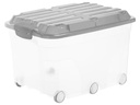 Rotho Aufbewahrungsbox Roller 6 Anthrazit 57 l