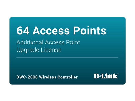 [90167428 1163436] D-Link Lizenz DWC-2000-AP64-LIC  64 AP-Lizenzen