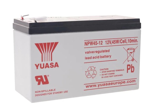 [90167521 259772] YUASA Ersatzbatterie NPW45-12