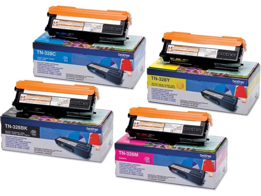 [90167799 784313] Brother Tonerset TN-328 Black/Cyan/Magenta/Yellow