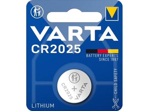 [90020604 262367] Varta Knopfzelle CR2025 1 Stück