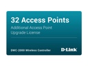 D-Link Lizenz DWC-2000-AP32-LIC  32 AP-Lizenzen
