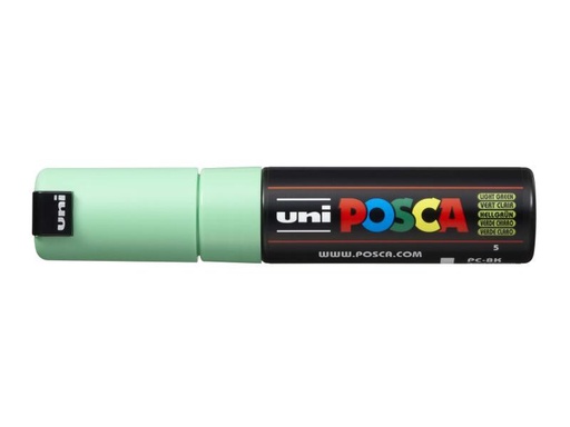 [90020689 779965] Uni Permanent-Marker POSCA 8 mm Hellgrün