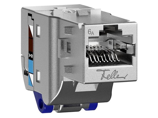 [90020694 854676] Feller Anschlussmodul EASYNET S-One RJ45 Cat.6A/s