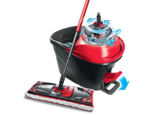 [90020804 571431] Vileda Flachwischer UltraMax 2 in 1 Turbo Komplett Set