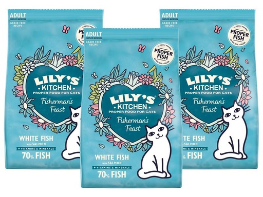[90168549 1178970] Lily's Kitchen Trockenfutter Fisch 2.4 kg