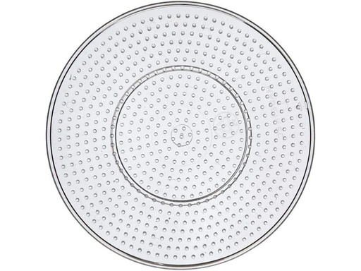 [90168669 964607] Creativ Company Bügelperlen Platten Ø 15 cm Transparent