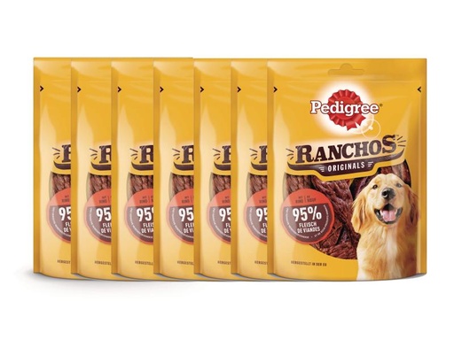 [90168695 906498] Pedigree Ranchos Rind, 7 x 70 g