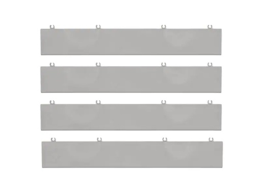[90168859 1179337] Bergo Bodenfliesen Abschlussrampe zu Unique Grau, 4 Stück