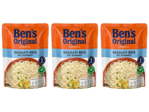 [90168864 802344] Ben's Original   Expressreis Basmati 3 x 220 g