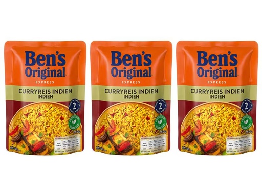 [90168871 802349] Ben's Original Expressreis Indisch 3 x 220 g