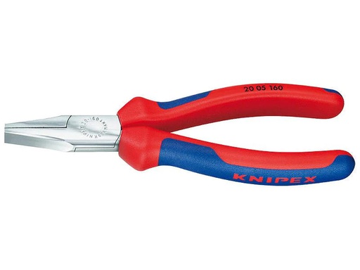 [90020910 695672] Knipex Flachzange 160 mm verchromt