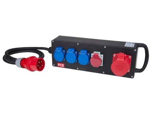 [90020919 1168876] Spälti AG Industrie-Steckerleiste CEE16/5, 3x T23, T25