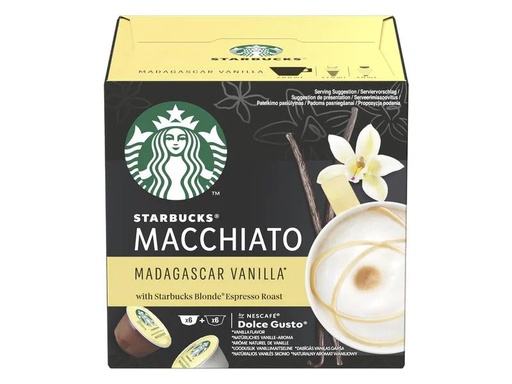 [90169186 1209324] Starbucks Kaffeekapseln Madagascar Vanilla Macchiato 6 Portionen