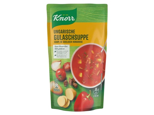 [90169195 1217560] Knorr Ungarische Gulaschsuppe 570 ml