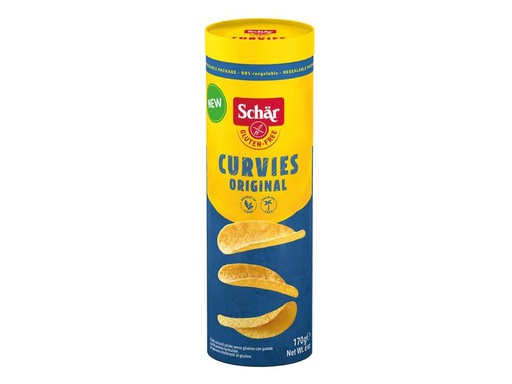 [90169322 1227594] Dr.Schär Chips Curvies Original 170 g