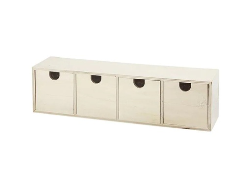 [90020988 656852] Creativ Company Holzartikel Box mit Schubladen 1 Stück