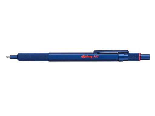 [90021028 1046751] Rotring Kugelschreiber 600 Metallic Medium (M), Blau
