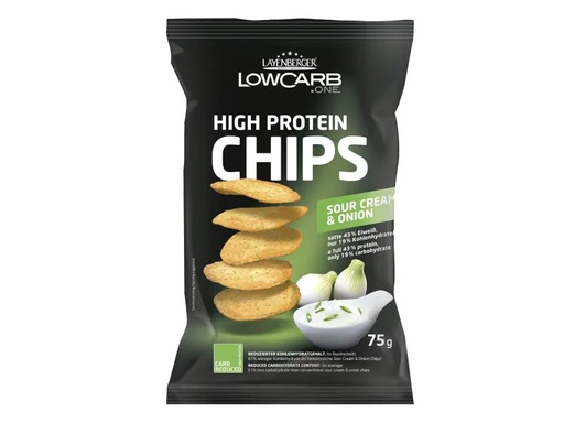 [90021149 951460] Layenberger Chips High-Protein Sour Cream &amp; Onion 75 g