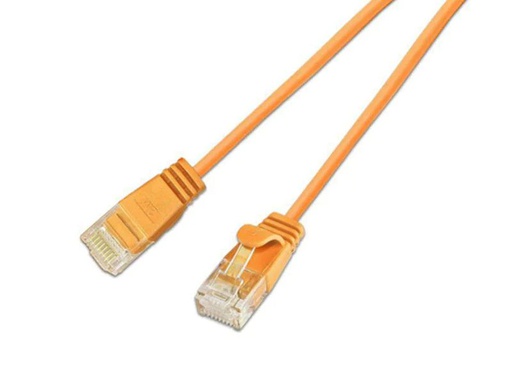 [90021164 353720] SLIM Slimpatchkabel RJ-45 - RJ-45, Cat 6, UTP, 10 m, Orange