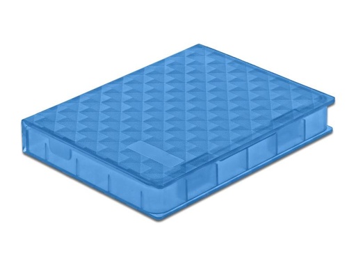 [90021210 1181454] Delock Schutzgehäuse für 2.5″ HDD / SSD blau