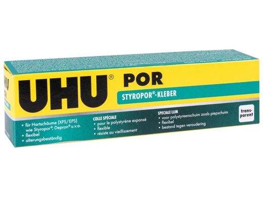 [90021214 423796] UHU Klebstoff Por 1 Stück, Transparent