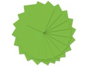 URSUS Tonzeichenpapier A4, 130 g/m², 100 Blatt, Tropicgrün