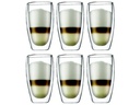 Bodum Thermobecher Pavina 450 ml, 6 Stück, Transparent