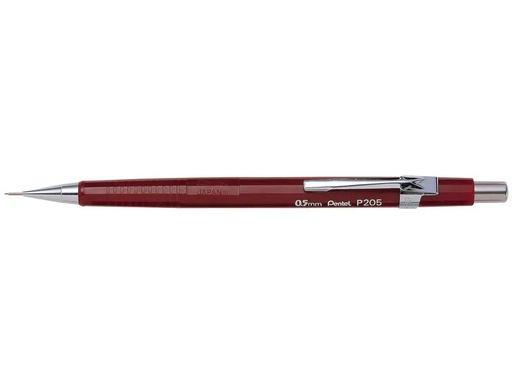 [90021631 1187845] pentel Minenbleistift Sharp 0.5 mm, Rot