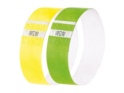 [90021675 543016] Sigel Eventbänder 25.5 x 2.5 mm Gelb &amp; Grün