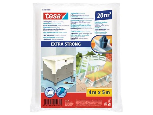 [90021677 339069] tesa Abdeckfolie Extra Strong 4 x 5 m