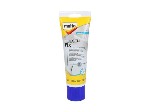 [90021681 488504] Molto Spachtelmasse Fliesenfix, 330 g Sanitär, Grau