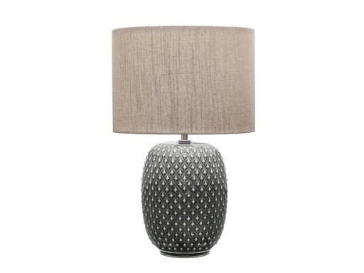 [90021860 1131670] Pauleen Tischleuchte Pretty Classy 1x E27 Dunklelgrau/Beige
