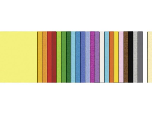 [90000195 585390] URSUS Tonzeichenpapier A4 500 Blatt à 25 Farben