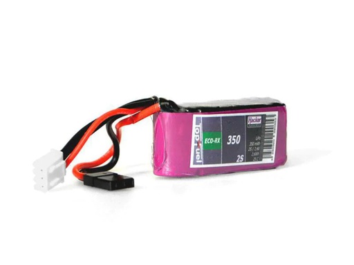 [90021995 1017028] Hacker RC-Akku LiPo 350 mAh 7.4 V 25C TopFuel ECO-X RX
